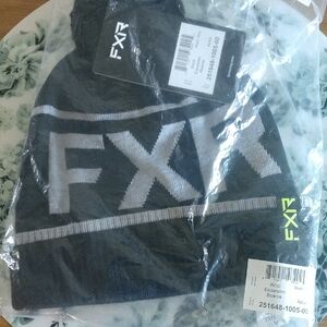 FXR Black and Gray Men's Beanie